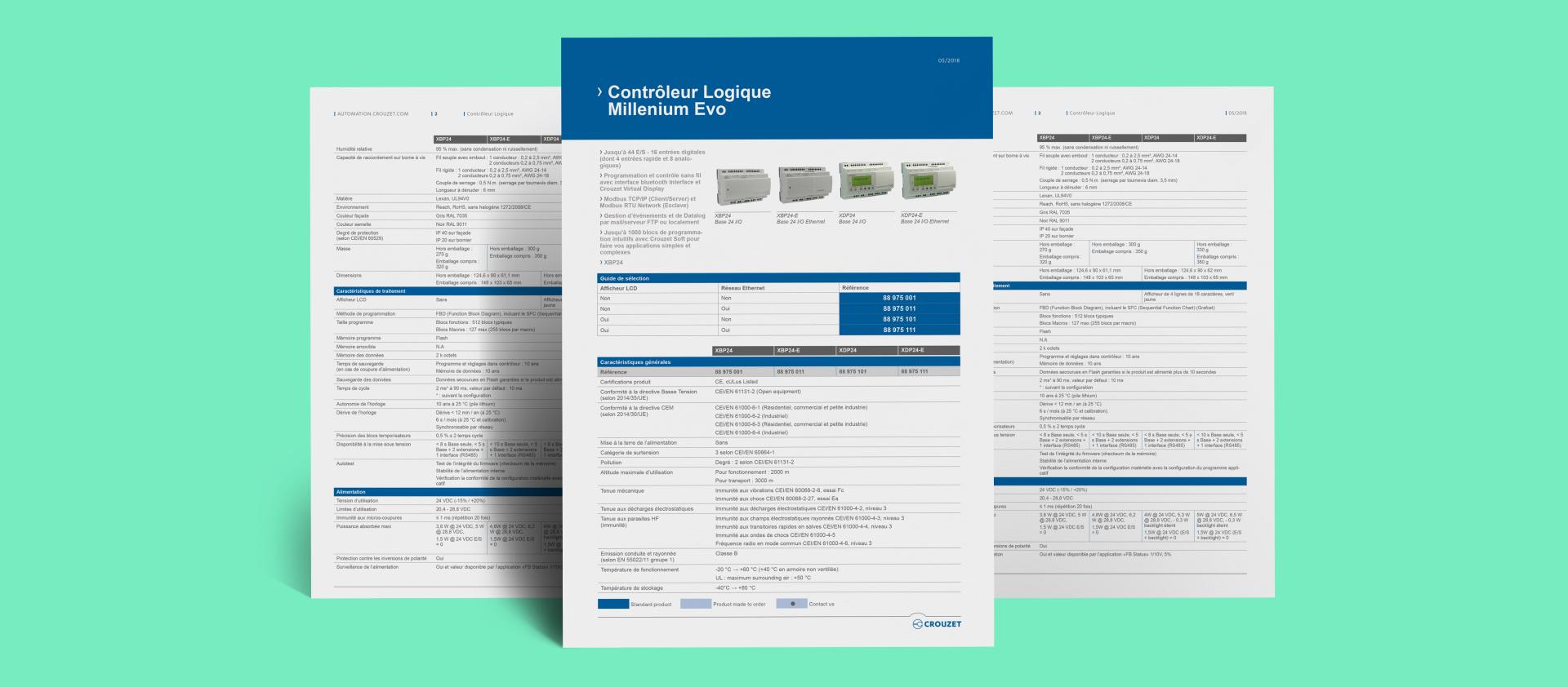 Crouzet fiches techniques easycatalog data publishing